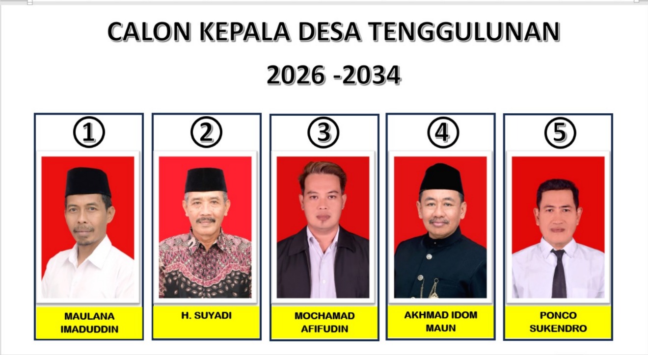 Pelaksanaan Pilkades Desa Tenggulunan Tahun 2026 Berjalan Lancar, Aman, dan Demokratis